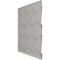 Ekena Millwork 19 5/8in. W x 19 5/8in. H Honeycomb EnduraWall Decorative 3D Wall Panel Covers 2.67 Sq. Ft. WP20X20HBGCG - alternate 3